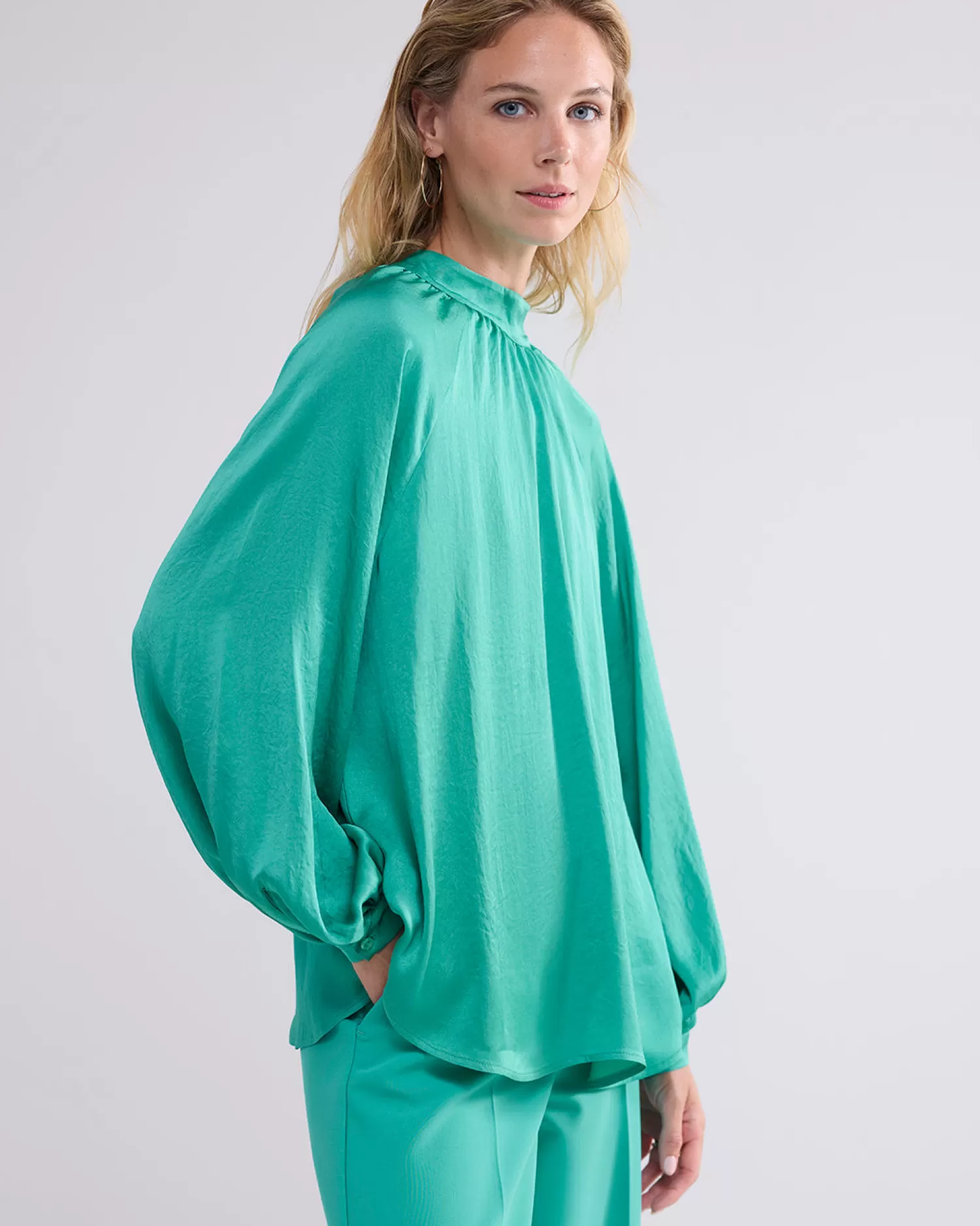 DAMES Summum 2-in-1 Top Met Hoge Hals