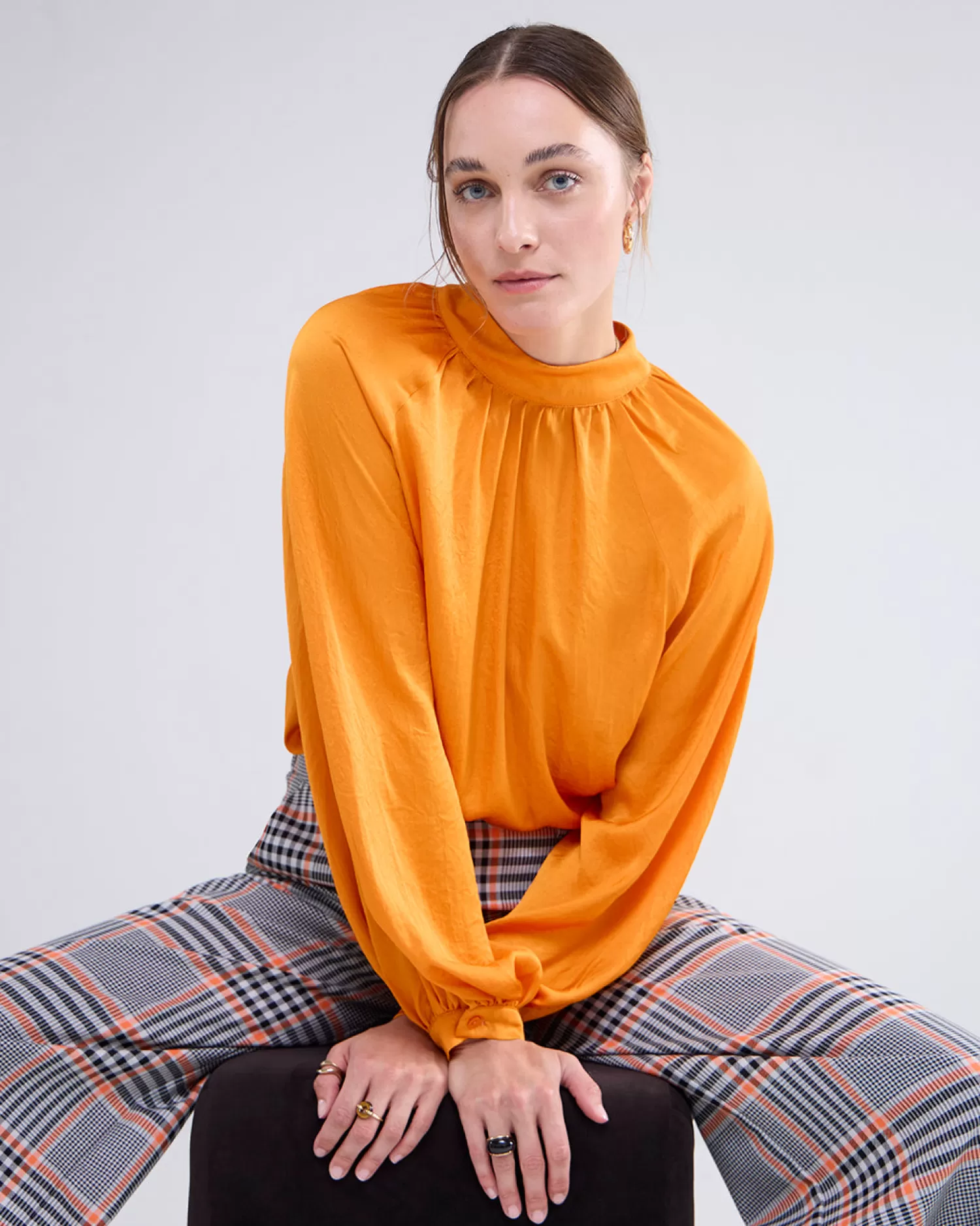 DAMES Summum 2-in-1 Top Met Hoge Hals