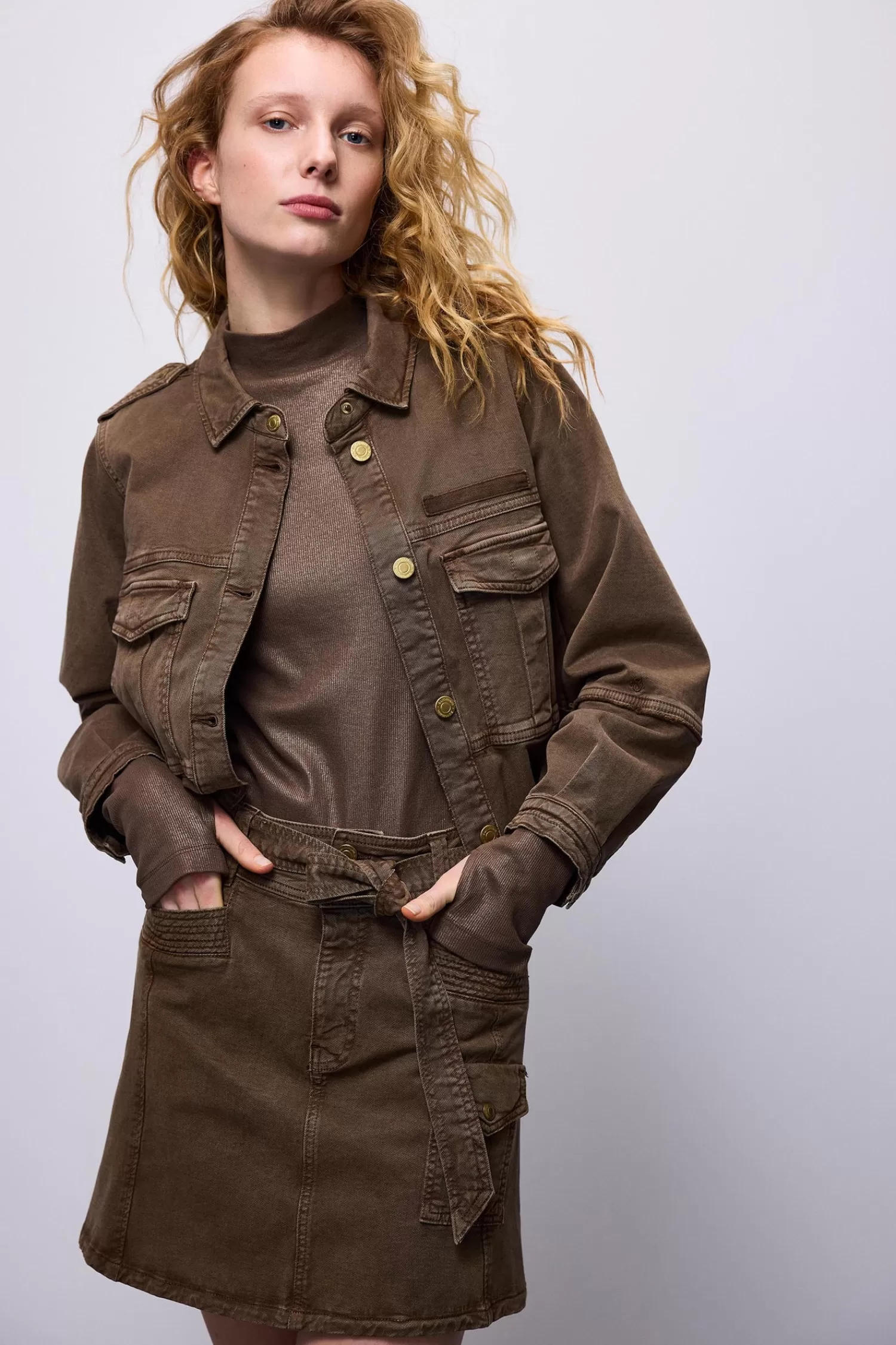 DAMES Summum Army Stretch Twill Jack