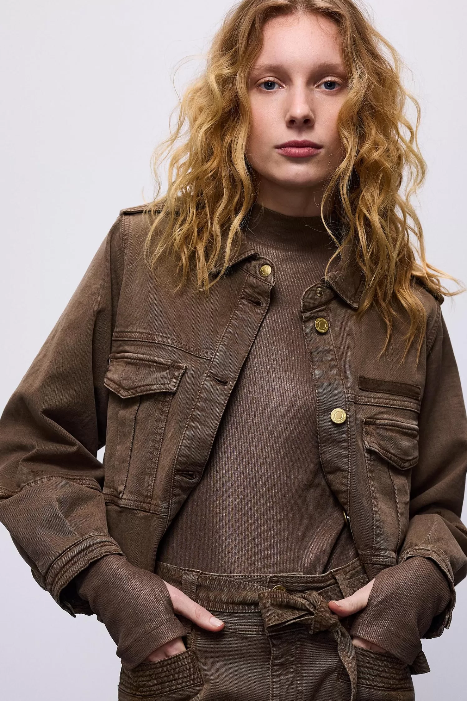 DAMES Summum Army Stretch Twill Jack