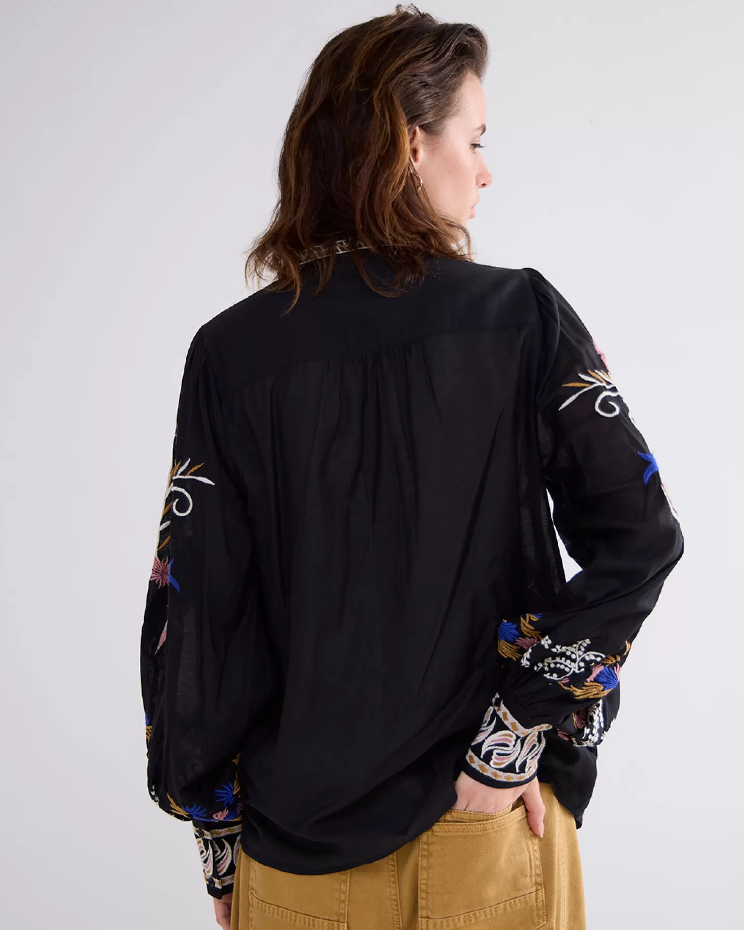 DAMES Summum Blouse Met Borduur