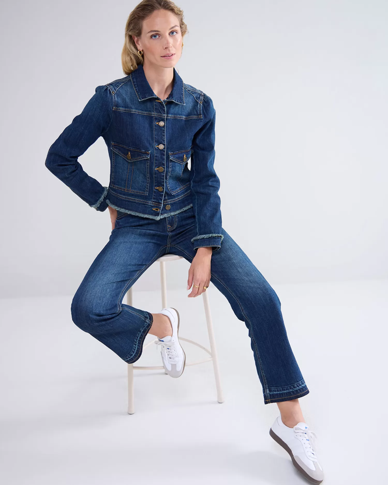 DAMES Summum Bootcut Cropped Jeans