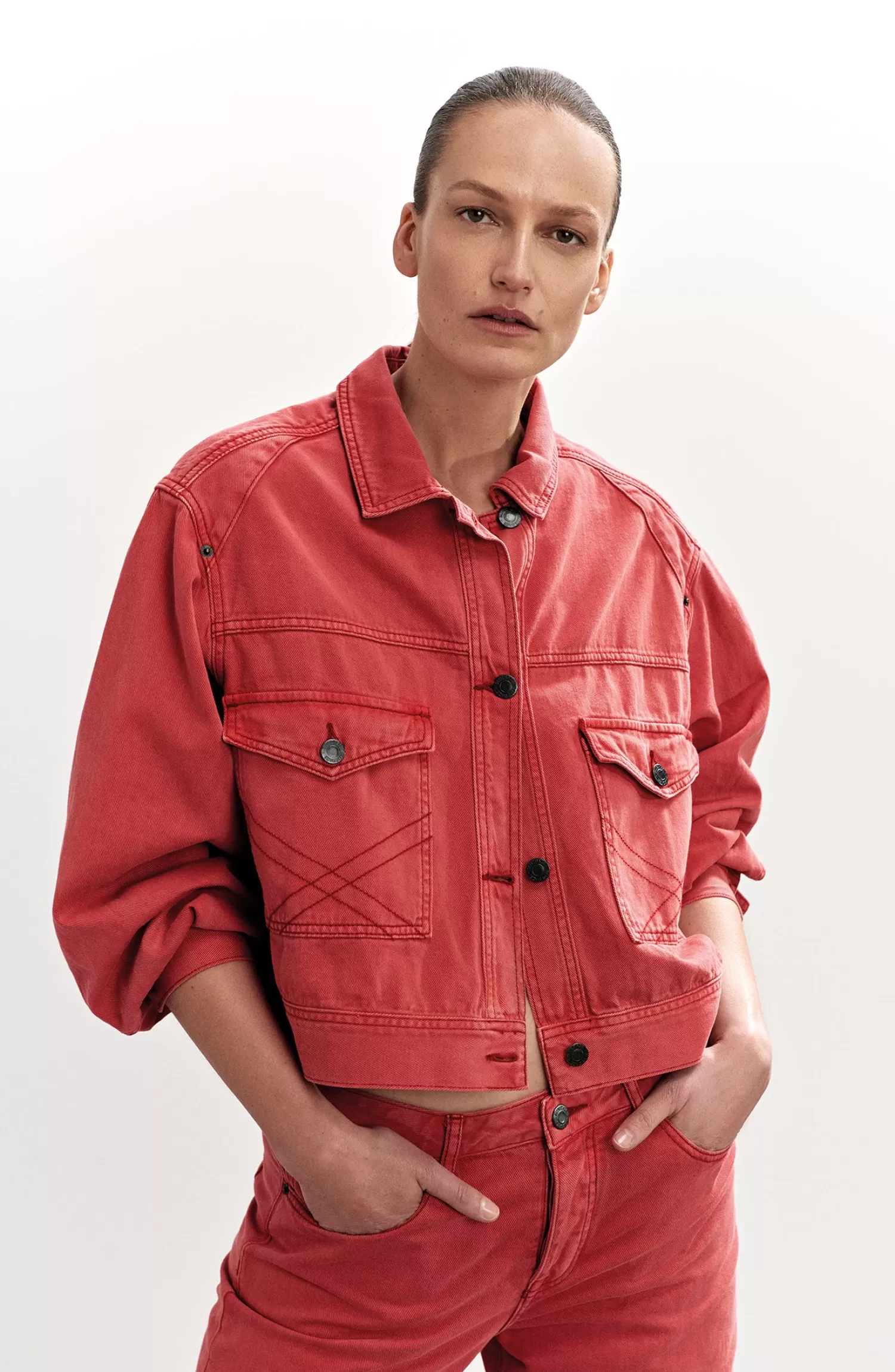 DAMES Summum Boxy Denim Jacket