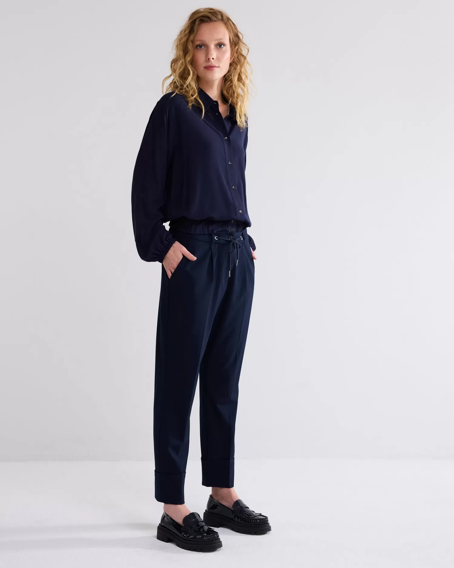 DAMES Summum Broek Met Smalle Pijpen
