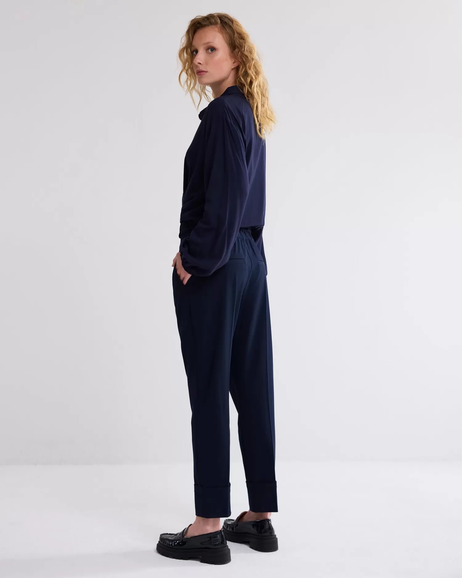 DAMES Summum Broek Met Smalle Pijpen