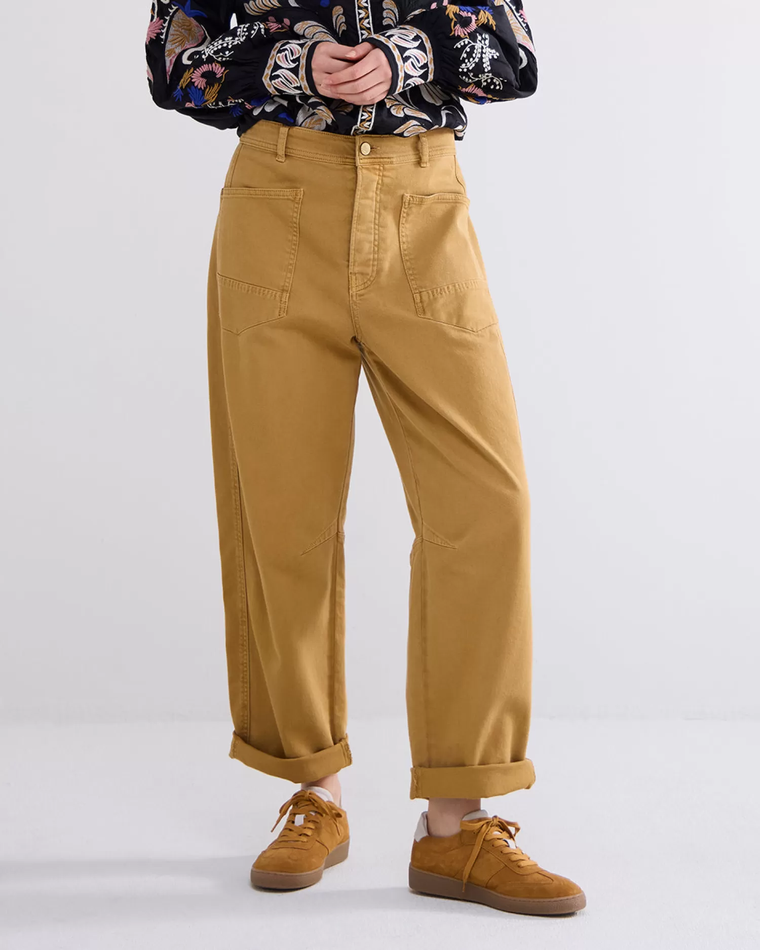 DAMES Summum Broek Van Stretch Twill Stof