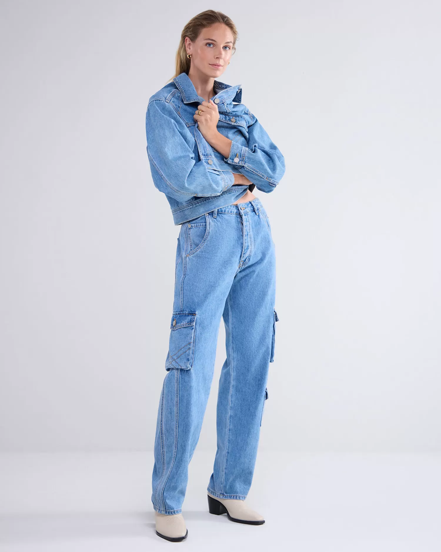 DAMES Summum Cargo Loose Fit Jeans