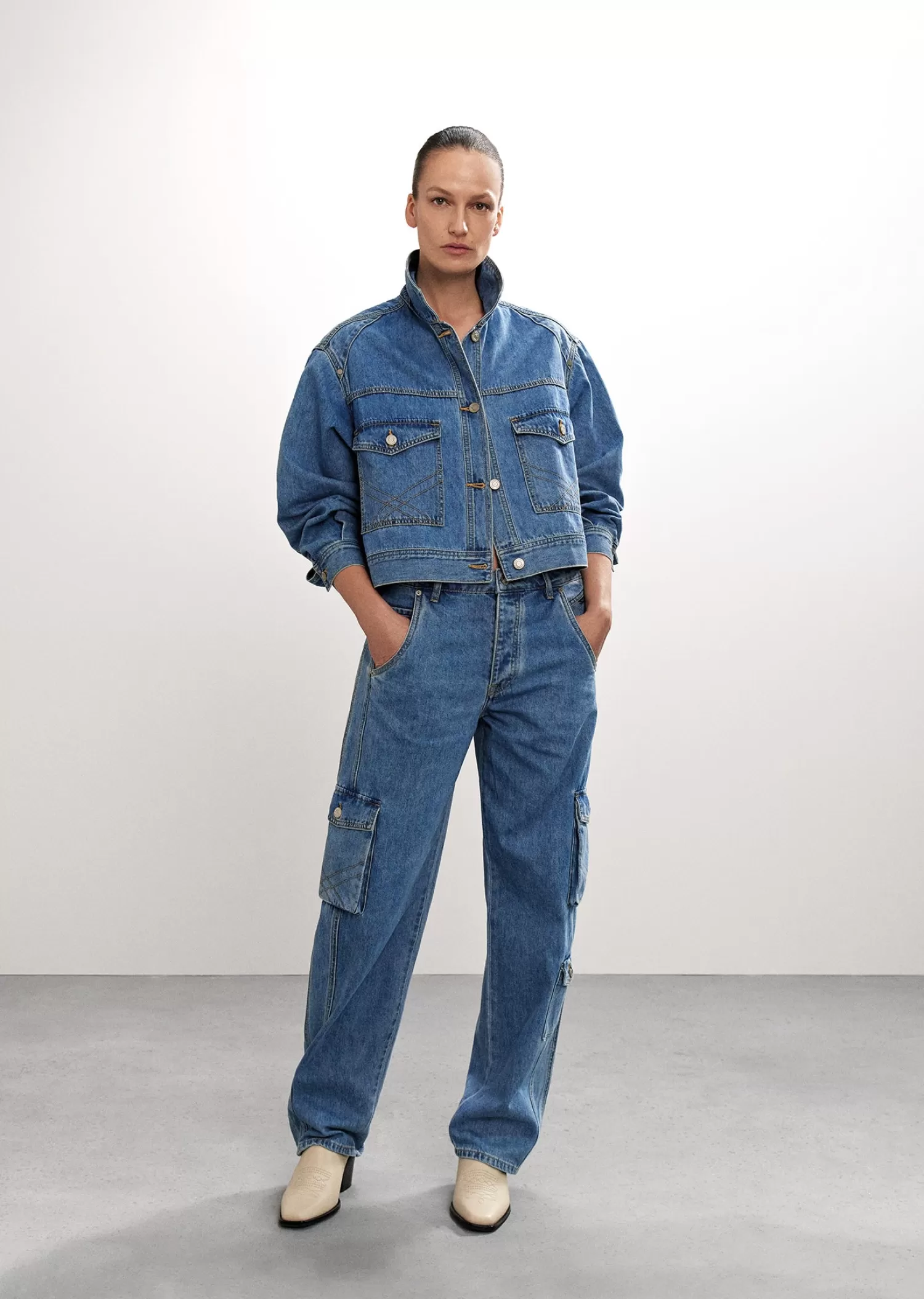 DAMES Summum Cargo Loose Fit Jeans