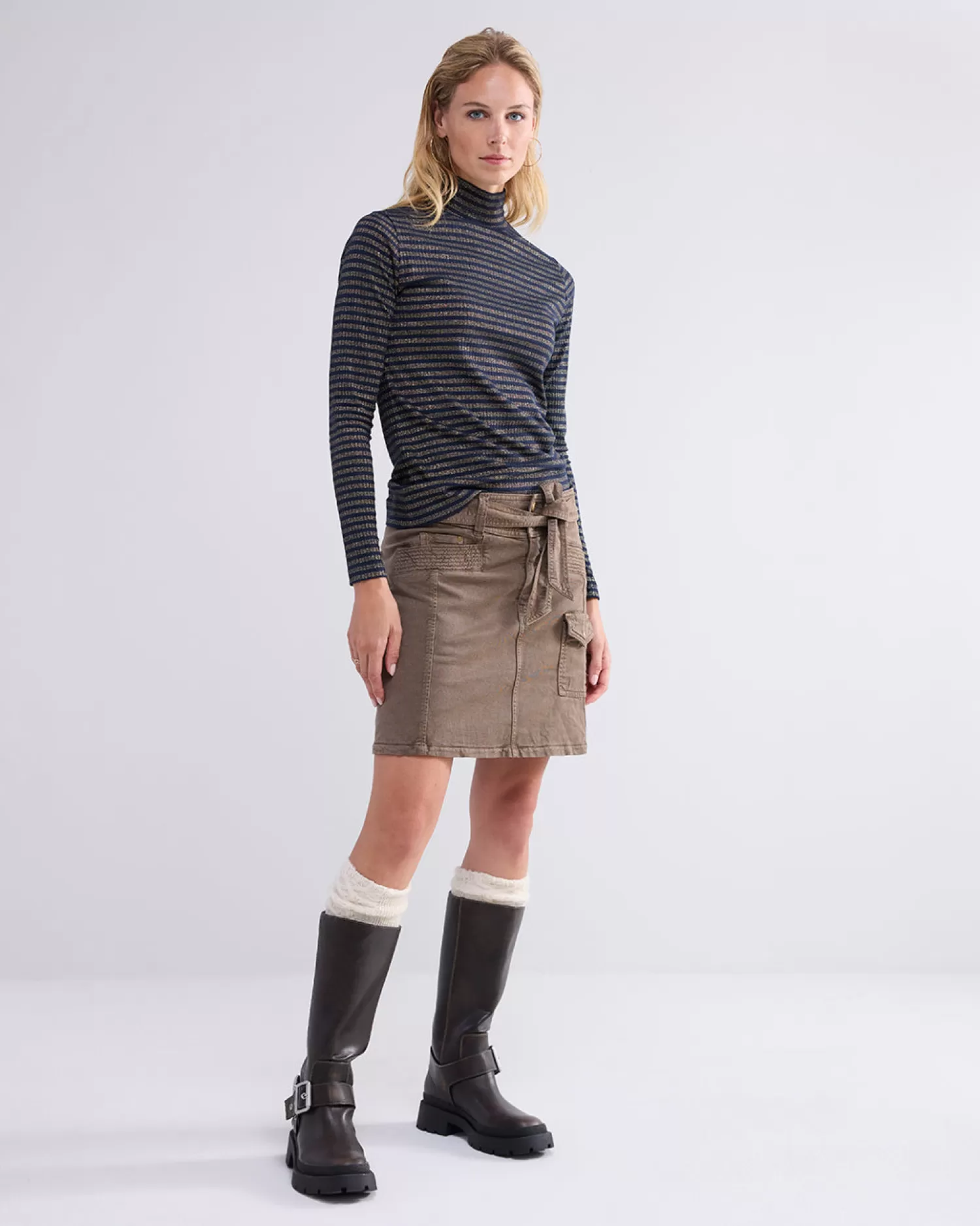 DAMES Summum Coltruitje Met Lurex Rib
