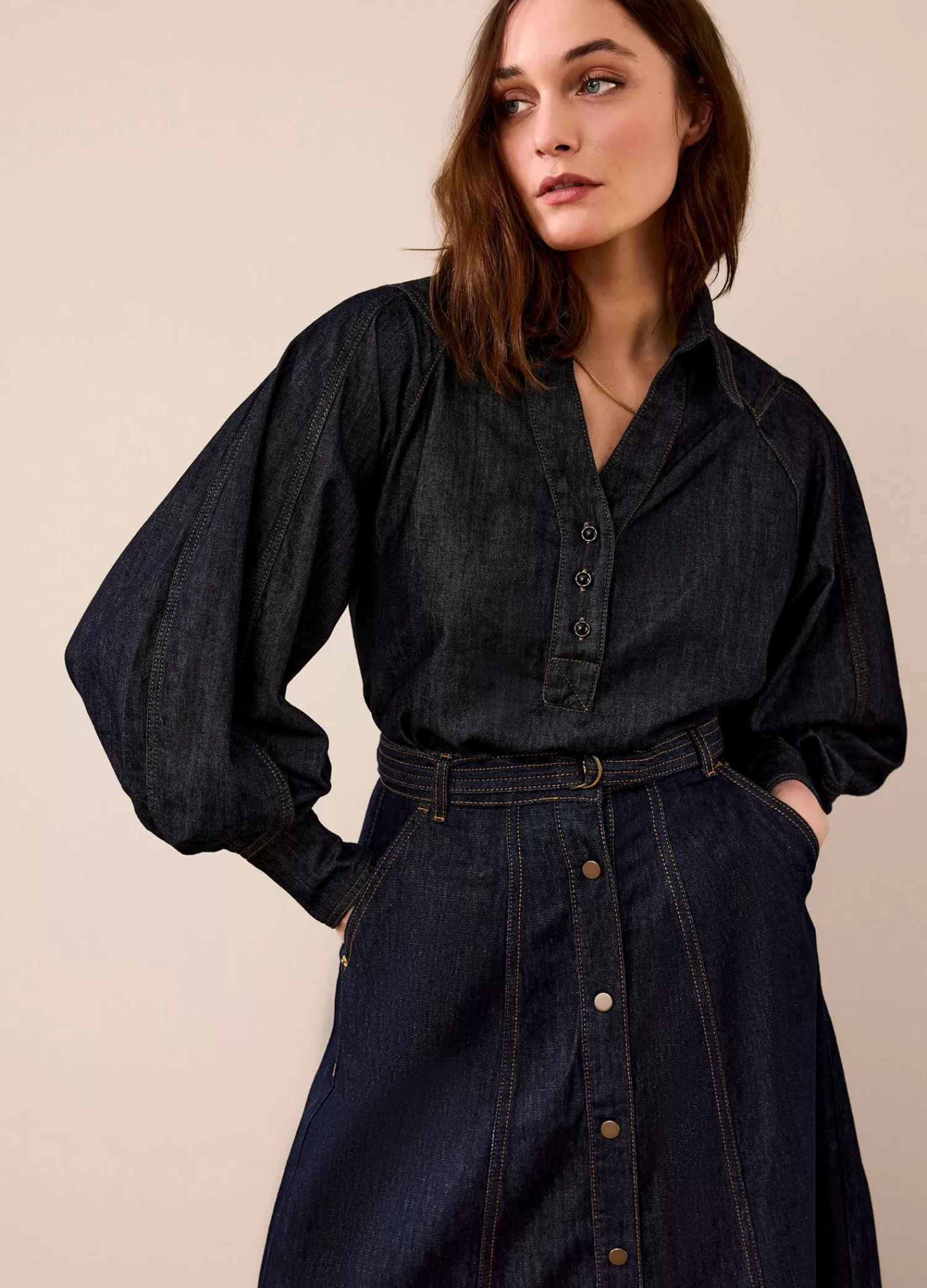 DAMES Summum Denim Blouse