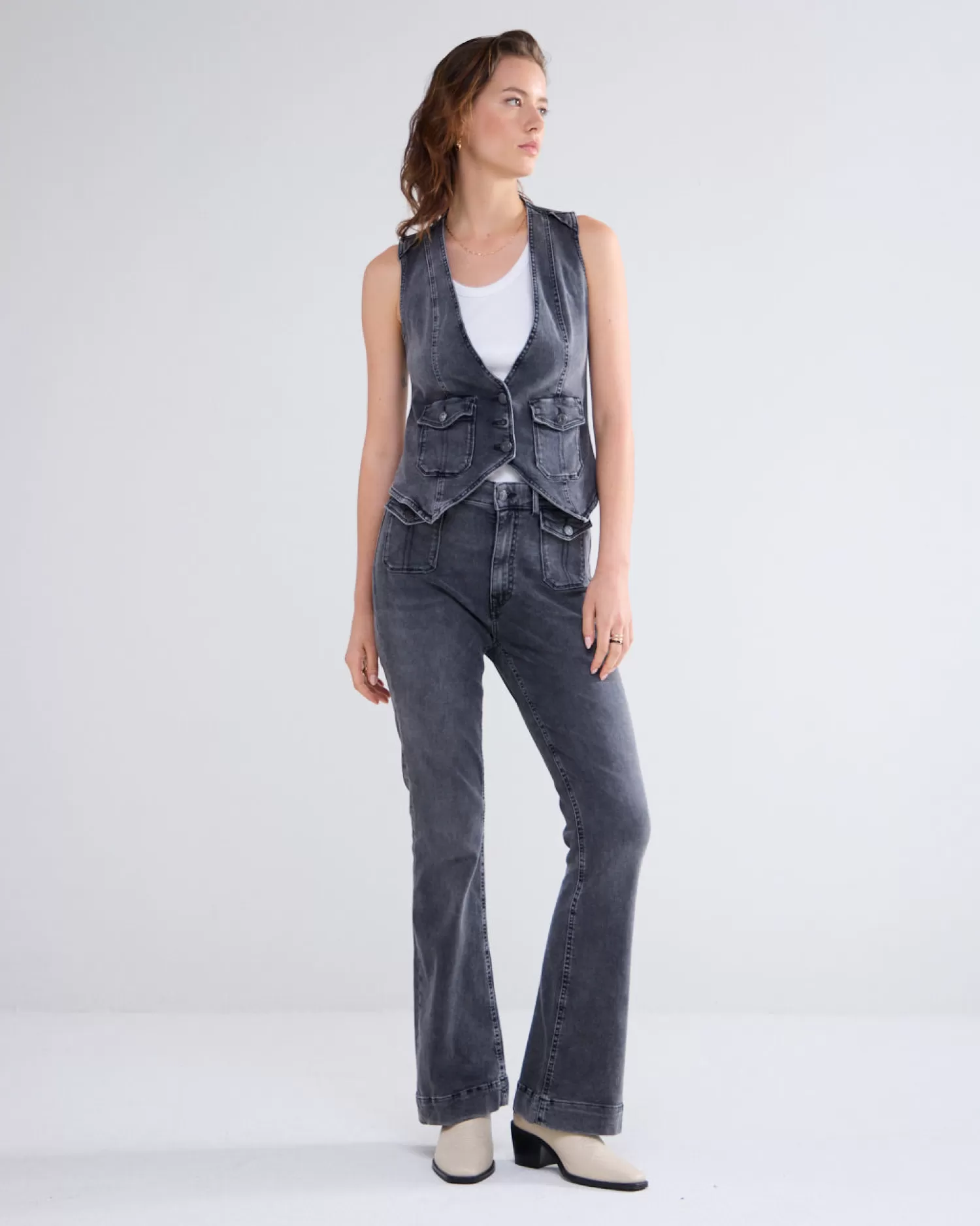 DAMES Summum Denim Gilet