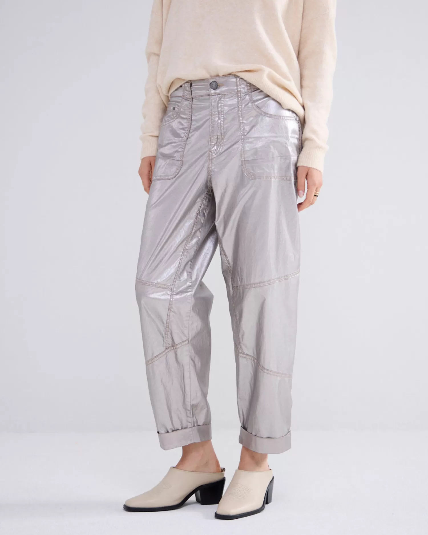 DAMES Summum Foil Print Pants