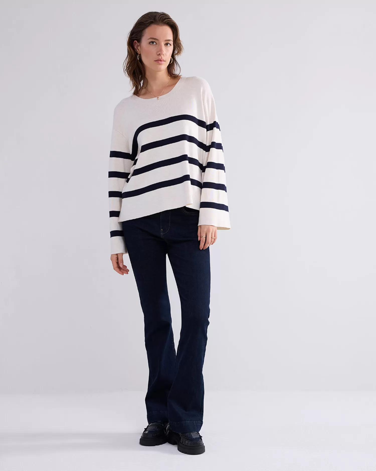 DAMES Summum Gebreide Boxy Sweater