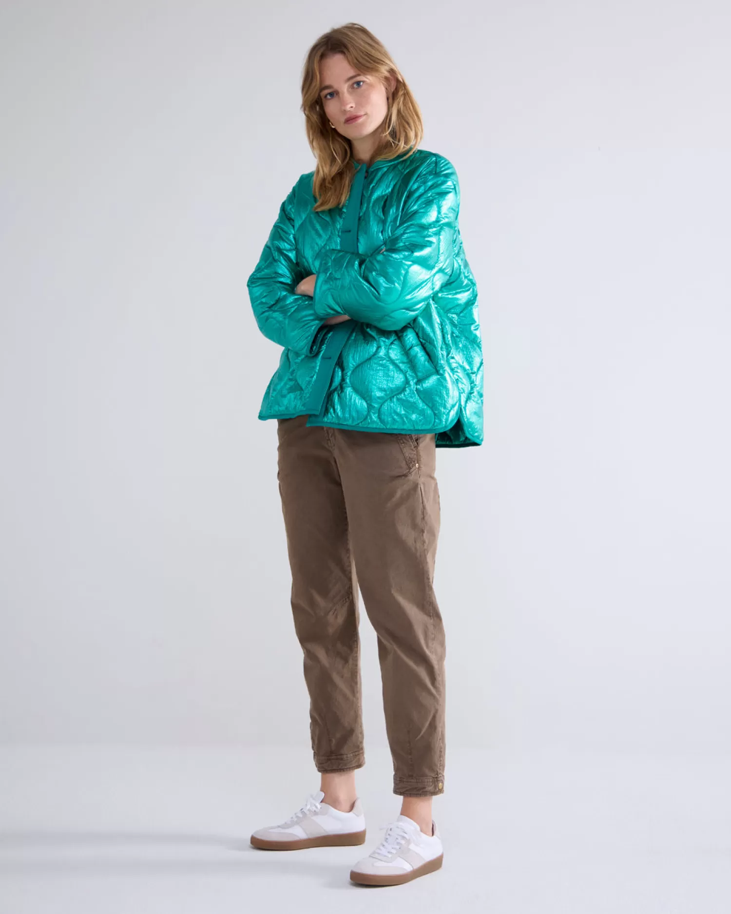 DAMES Summum Jacket Quilted Metallic