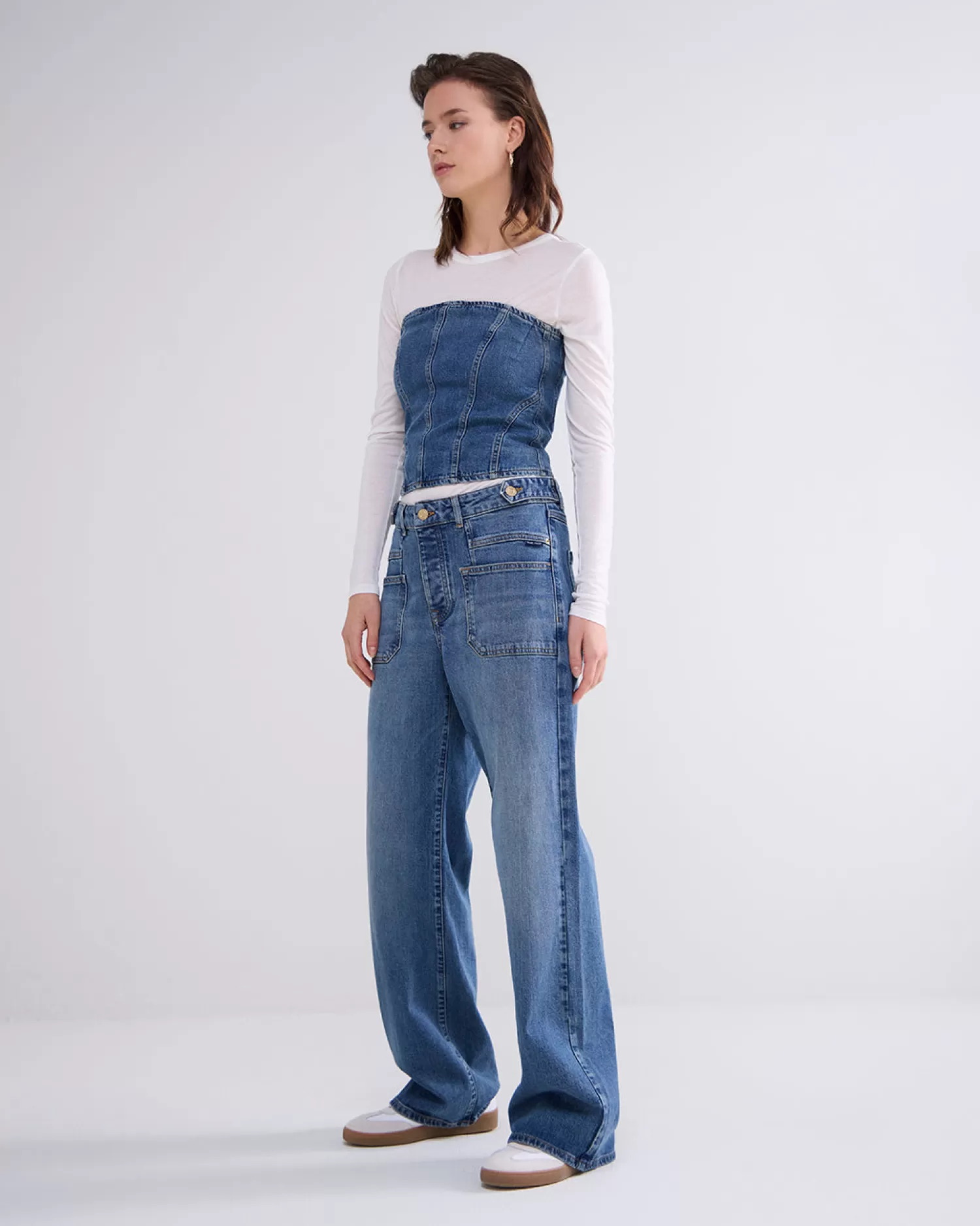 DAMES Summum Jeans Wijde Pijpen