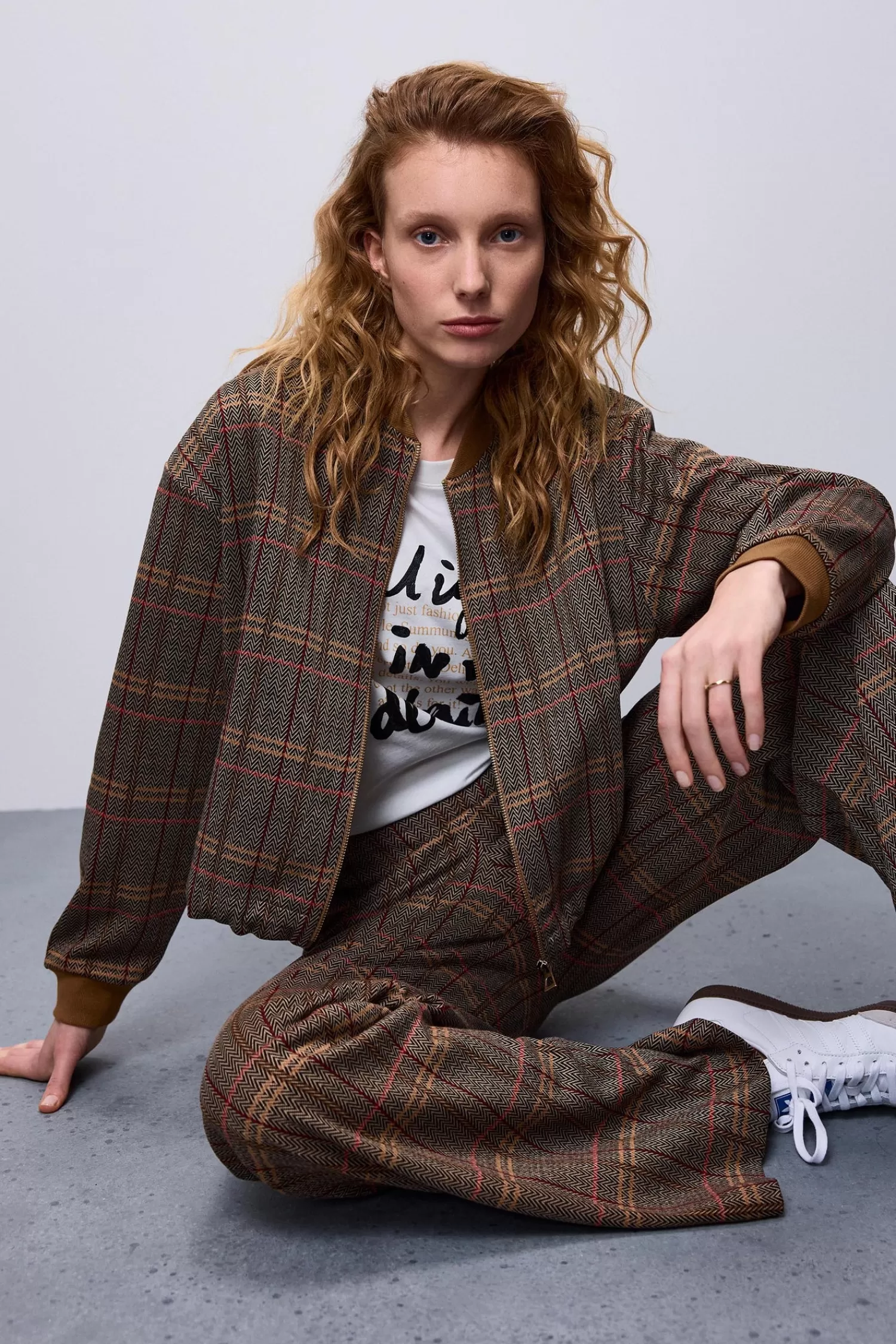 DAMES Summum Korte Jacquard Bomber