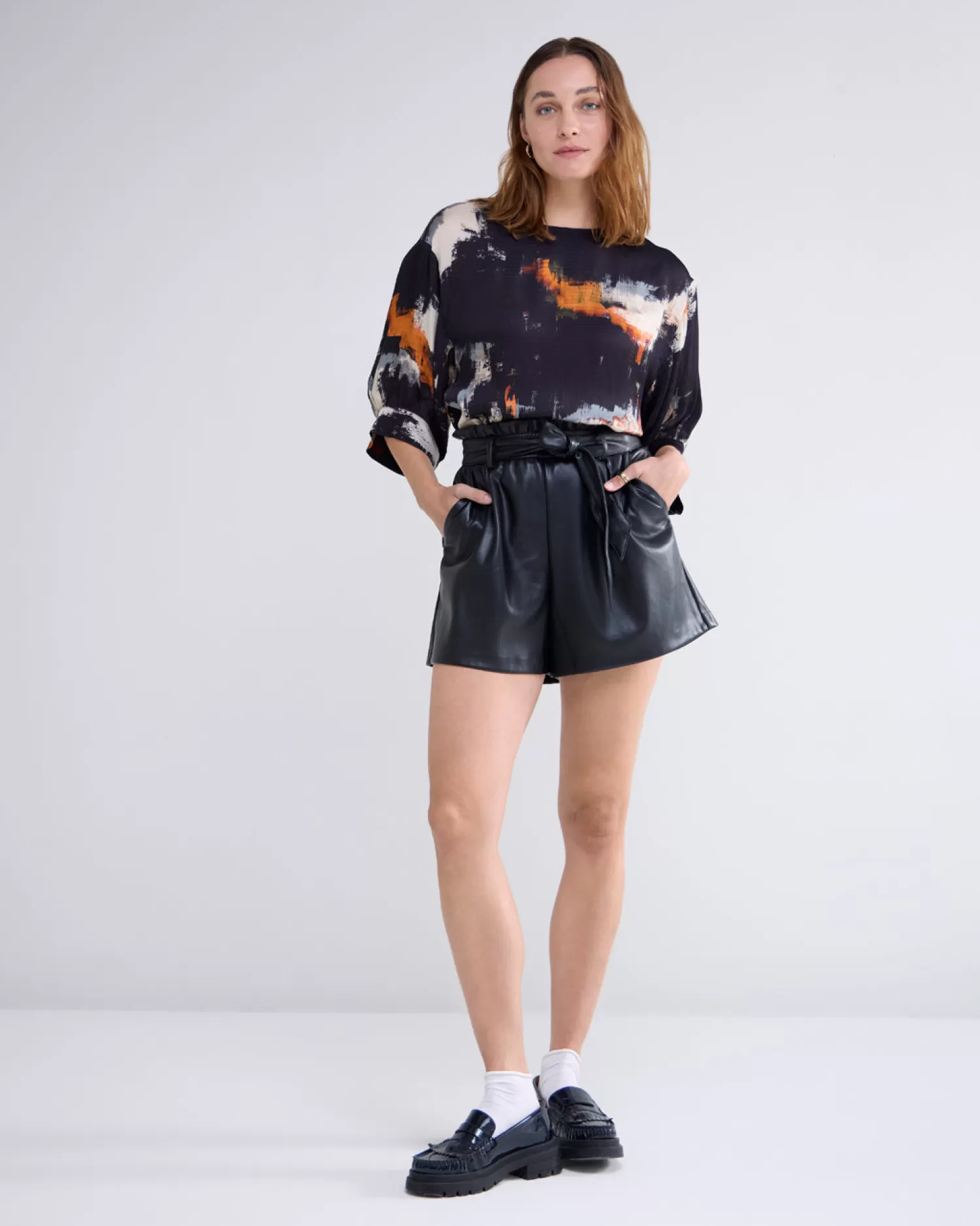 DAMES Summum Leerlook Short