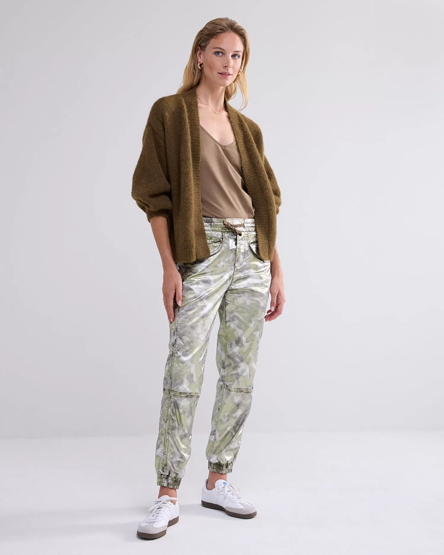 DAMES Summum Metallic Jogger Pants