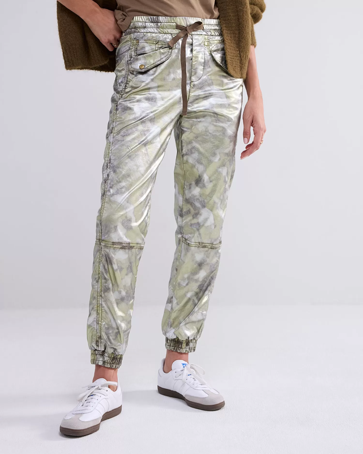 DAMES Summum Metallic Jogger Pants
