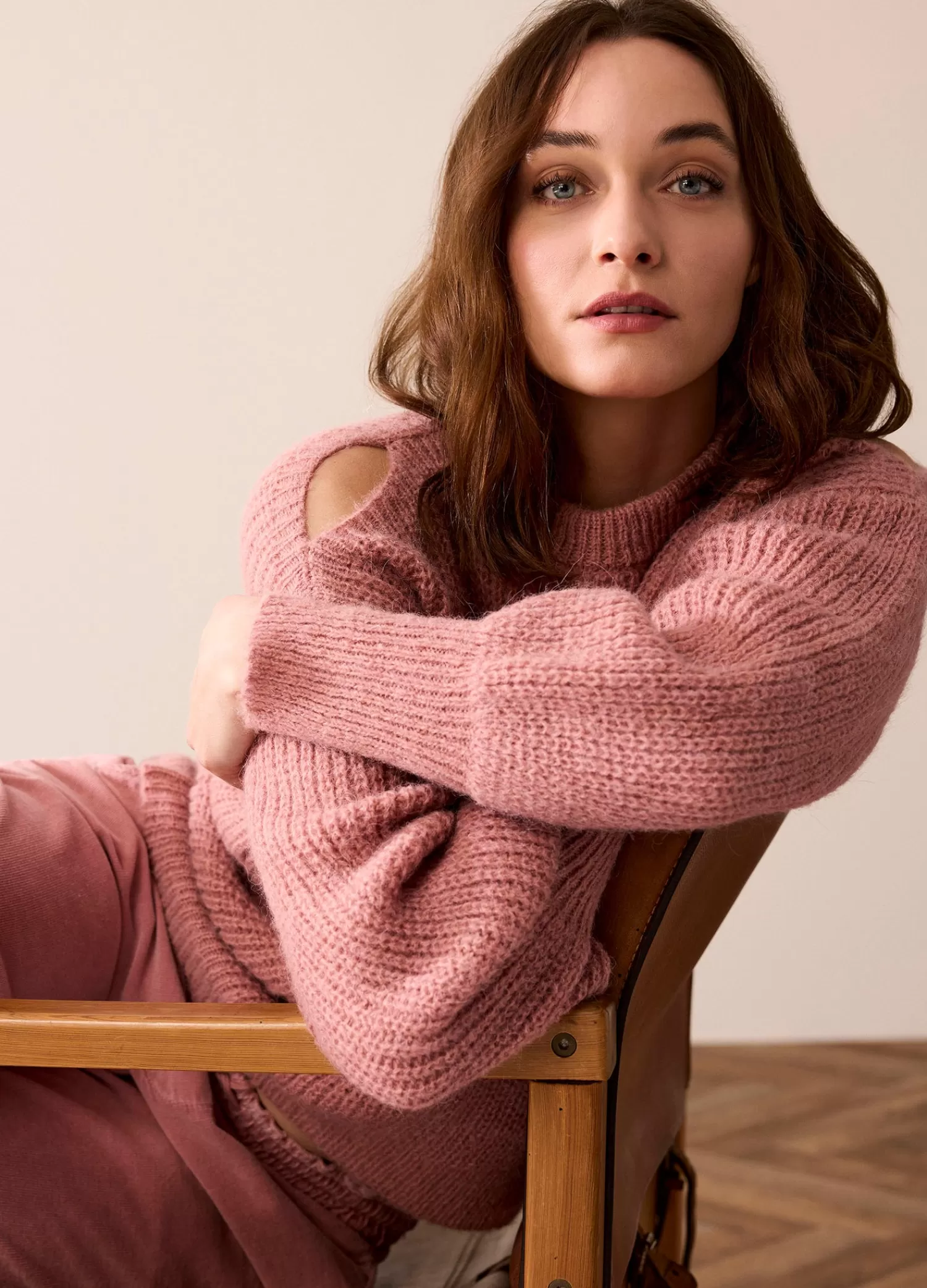 DAMES Summum Oversized Gebreide Trui