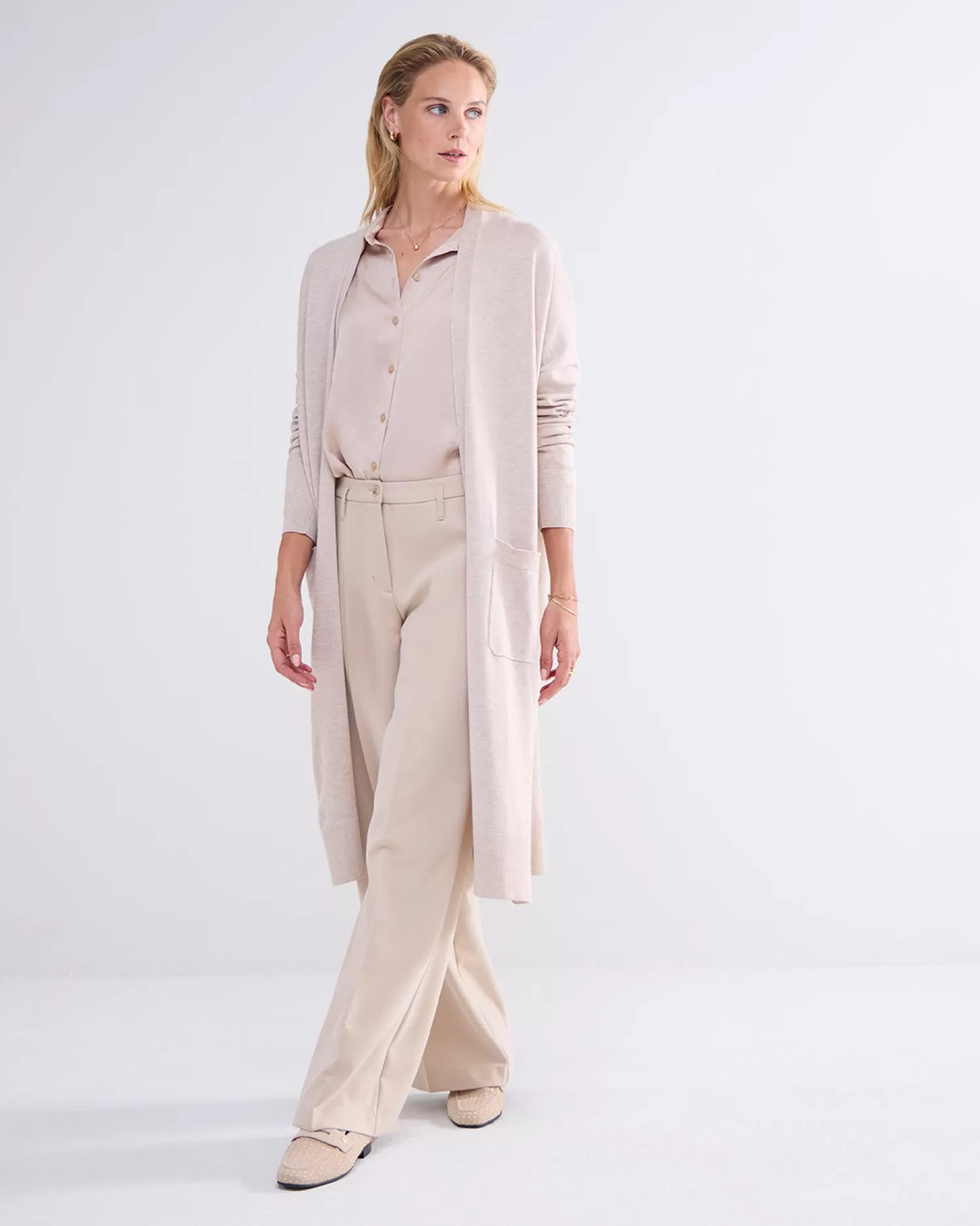 DAMES Summum Oversized Lang Vest