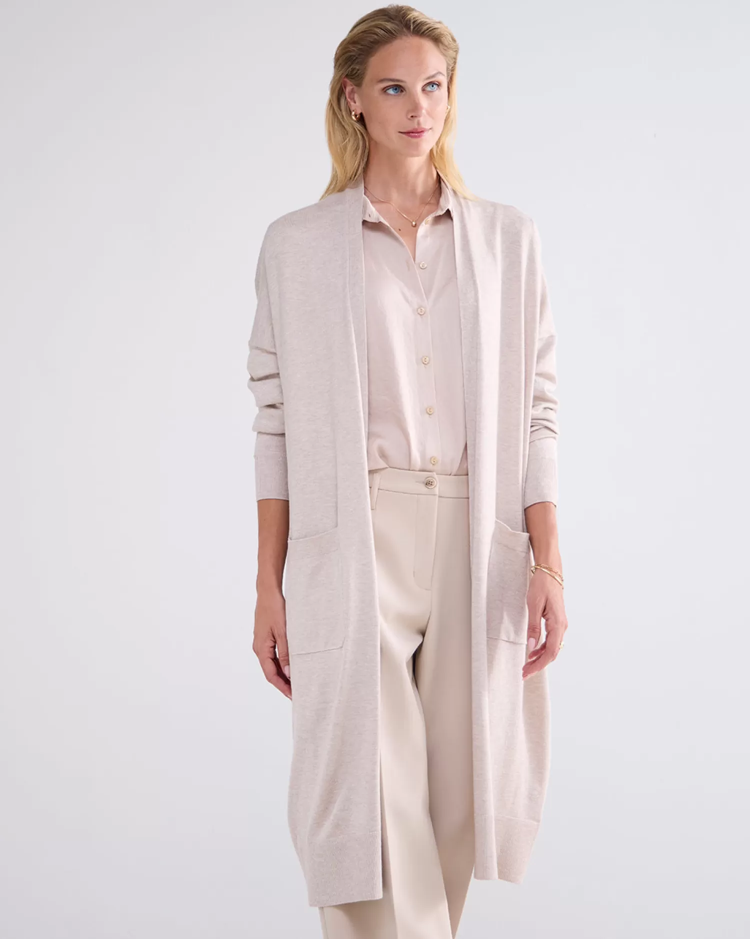 DAMES Summum Oversized Lang Vest