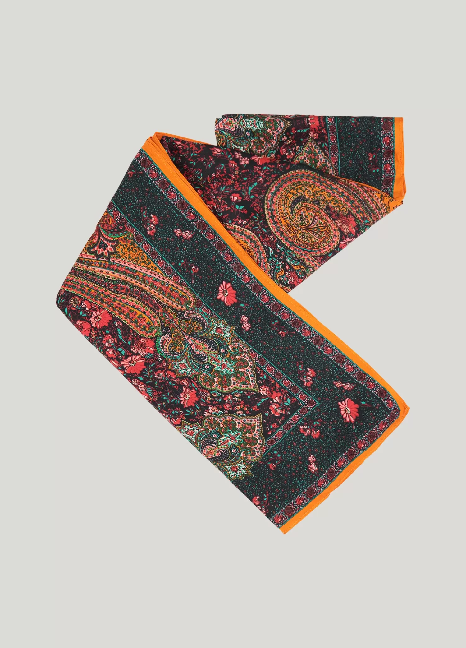 DAMES Summum Satijnen Sjaal Paisley