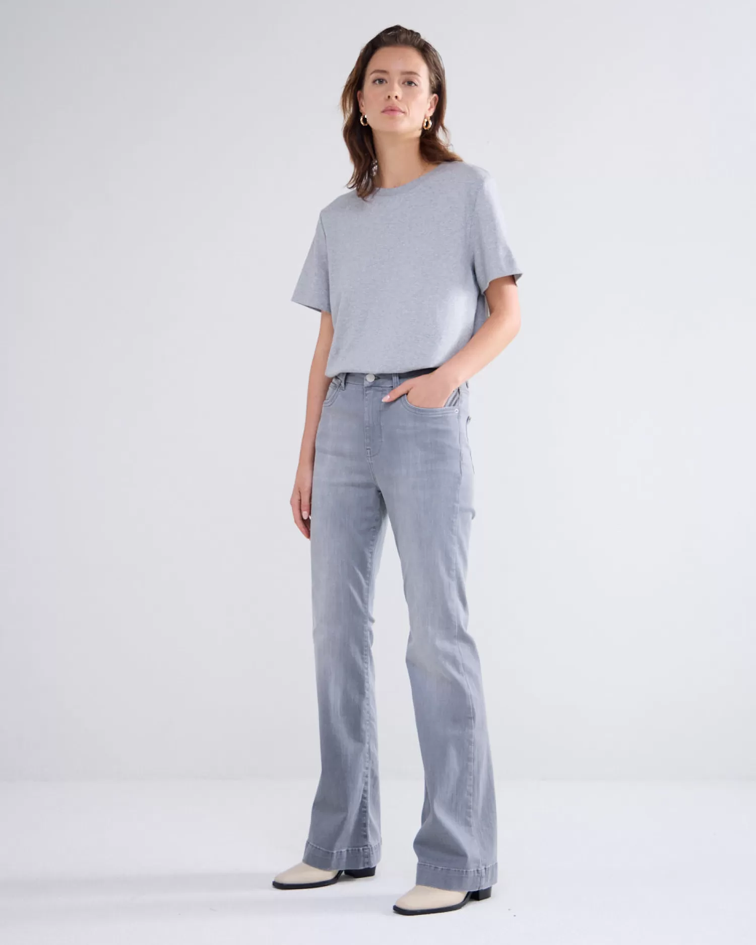 DAMES Summum Skinny Flared Jeans