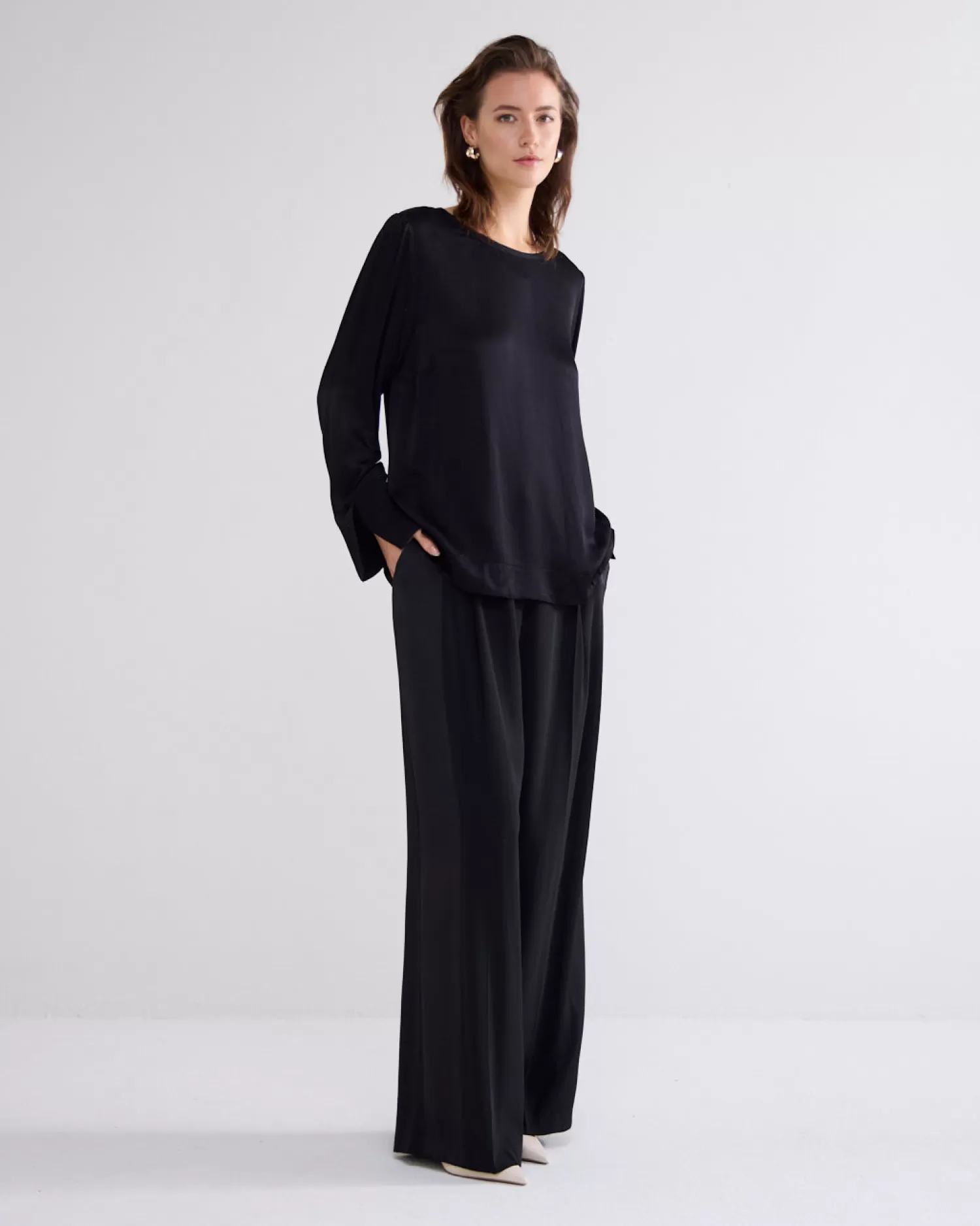 DAMES Summum Slanke Top Met Glans