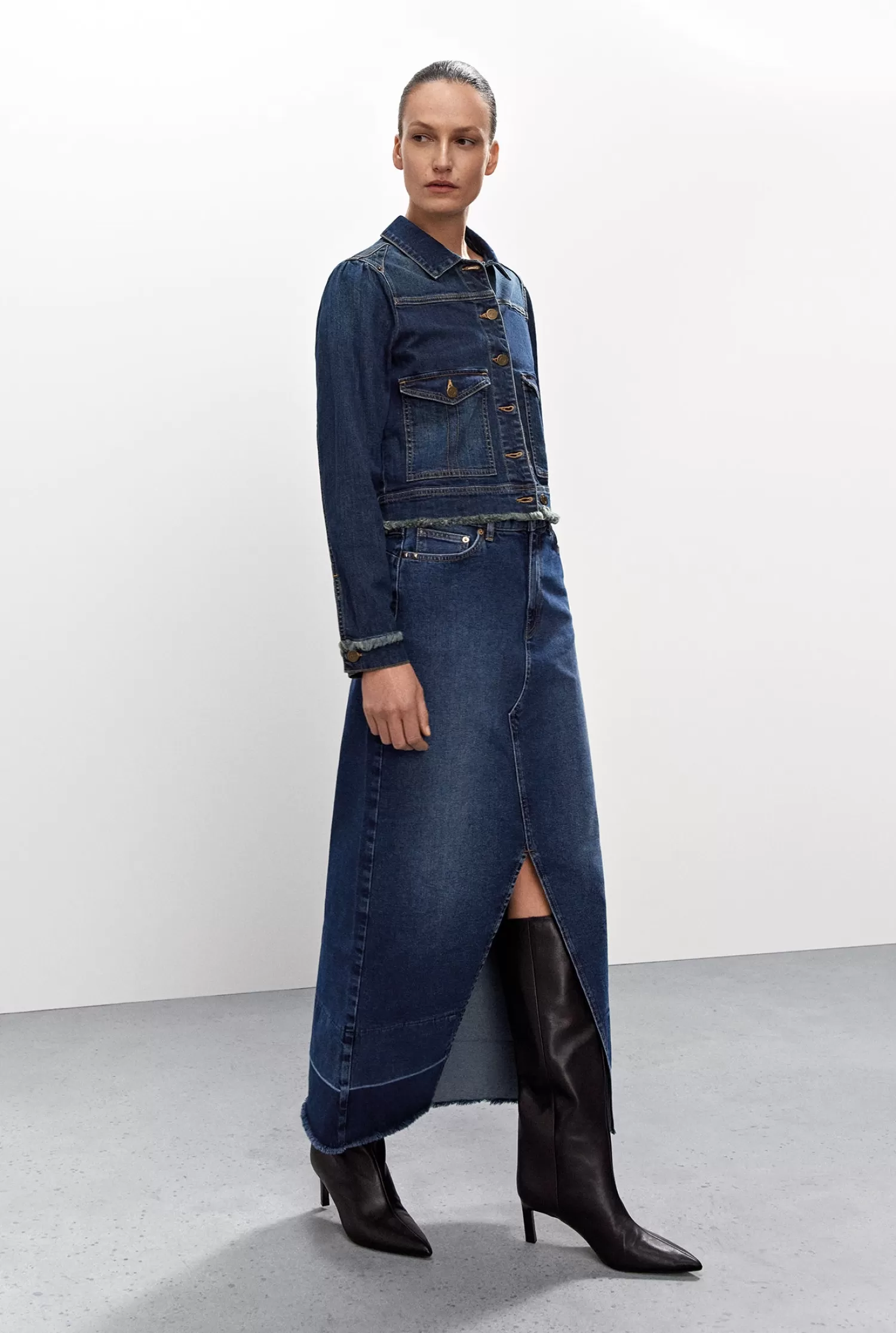 DAMES Summum Slim Fit Denim Jacket