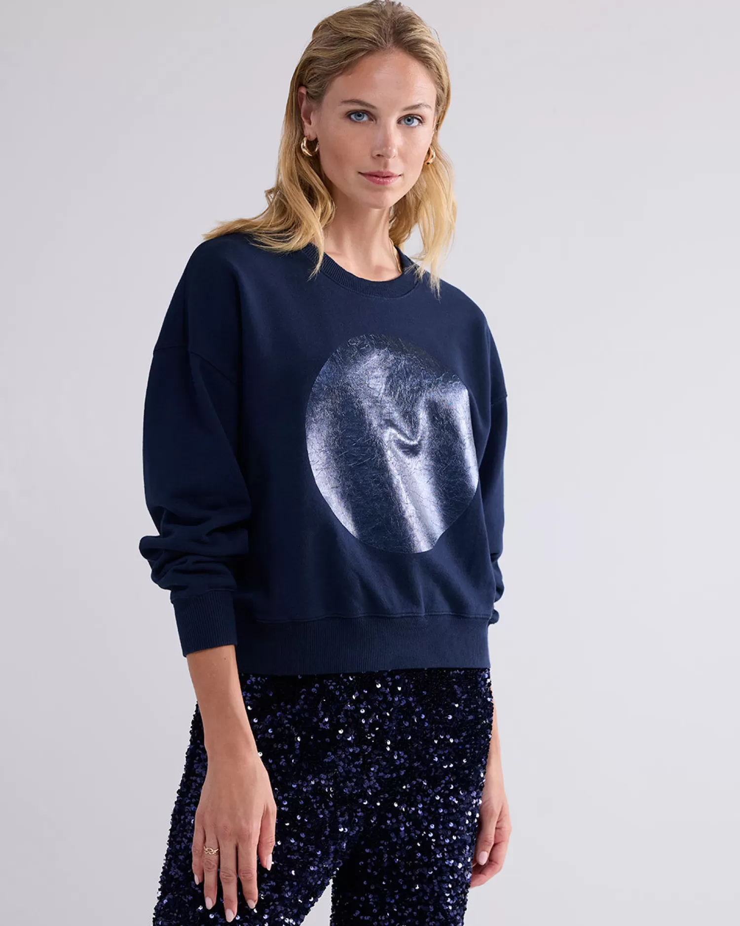 DAMES Summum Sweater Metallic Artwork