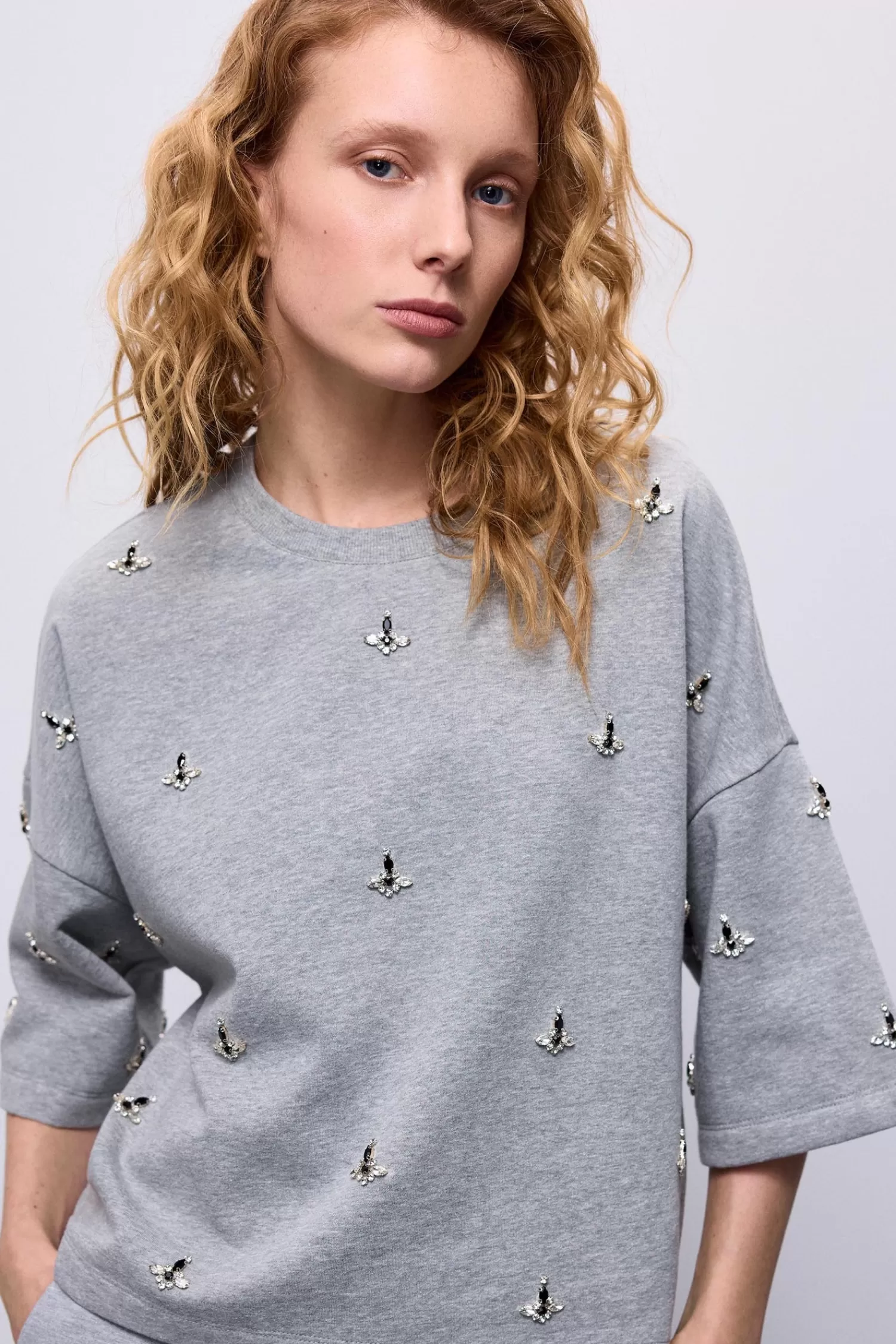 DAMES Summum Sweat-top Met Strass