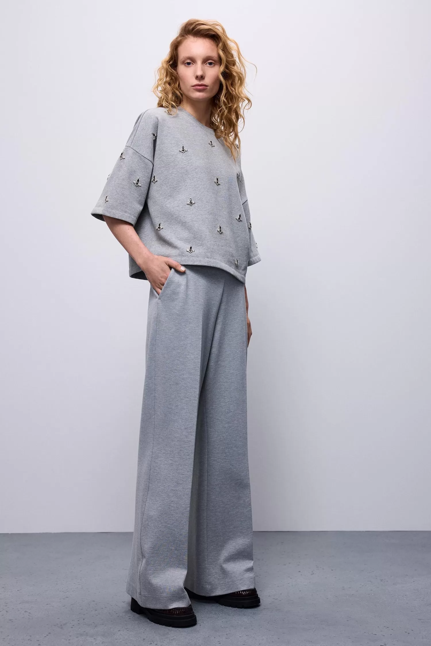 DAMES Summum Sweat-top Met Strass