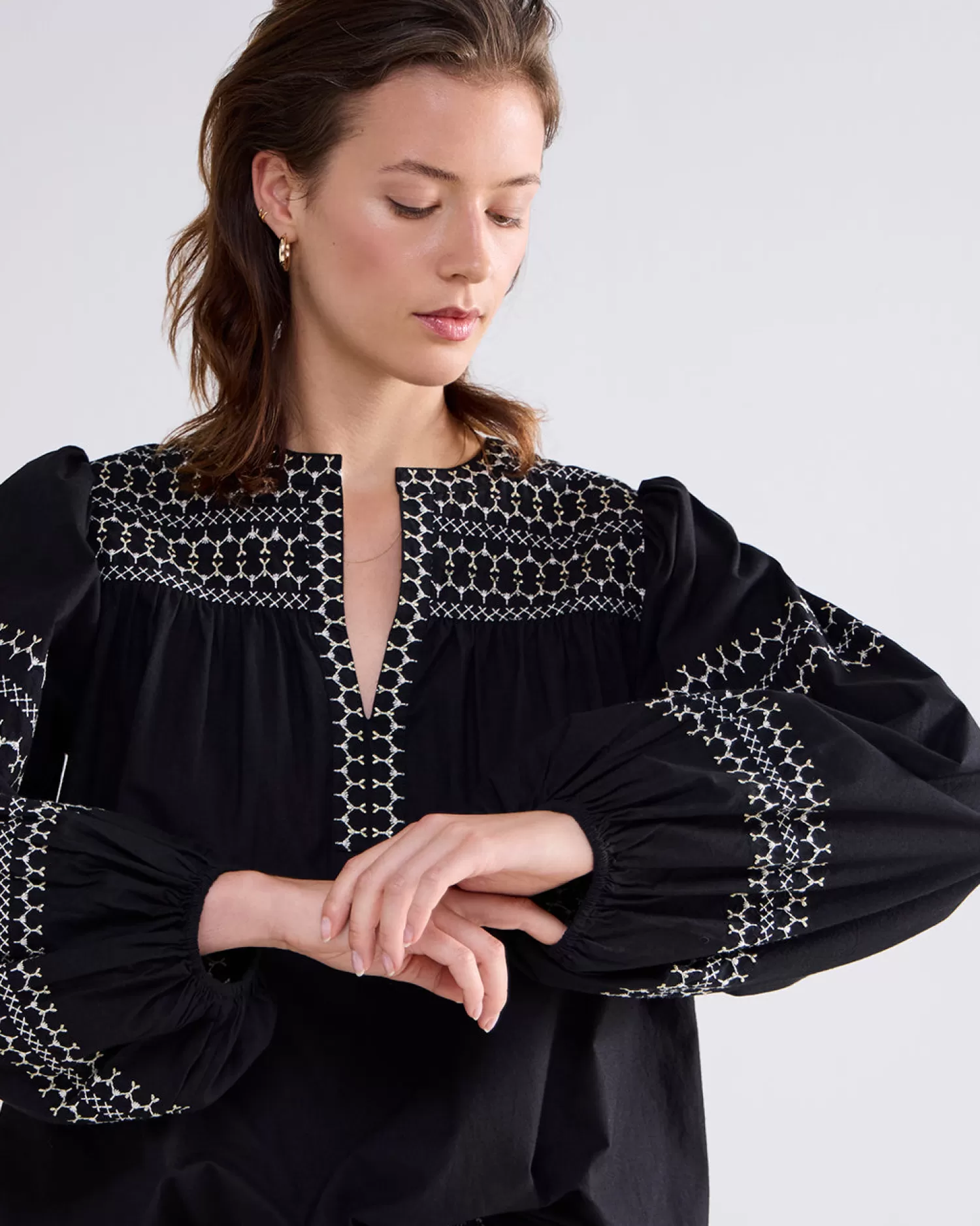 DAMES Summum Top Met Ballonmouwen