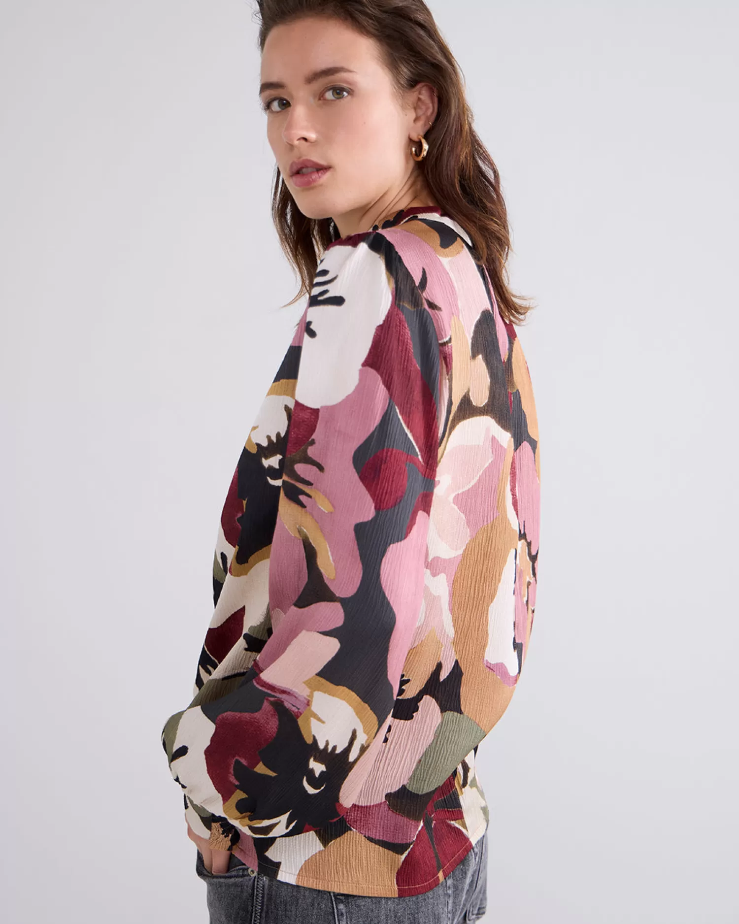DAMES Summum Top Met Bloemenprint