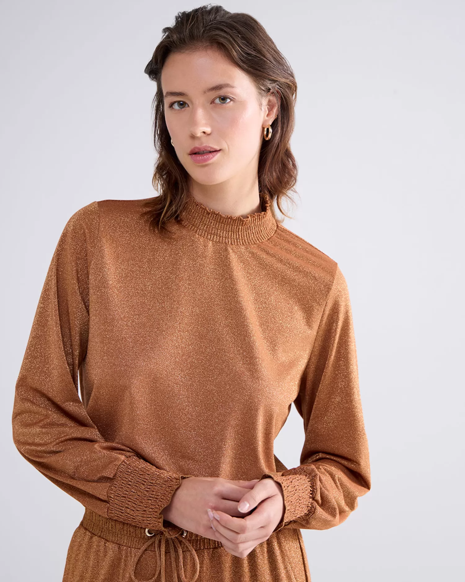 DAMES Summum Top Metallic