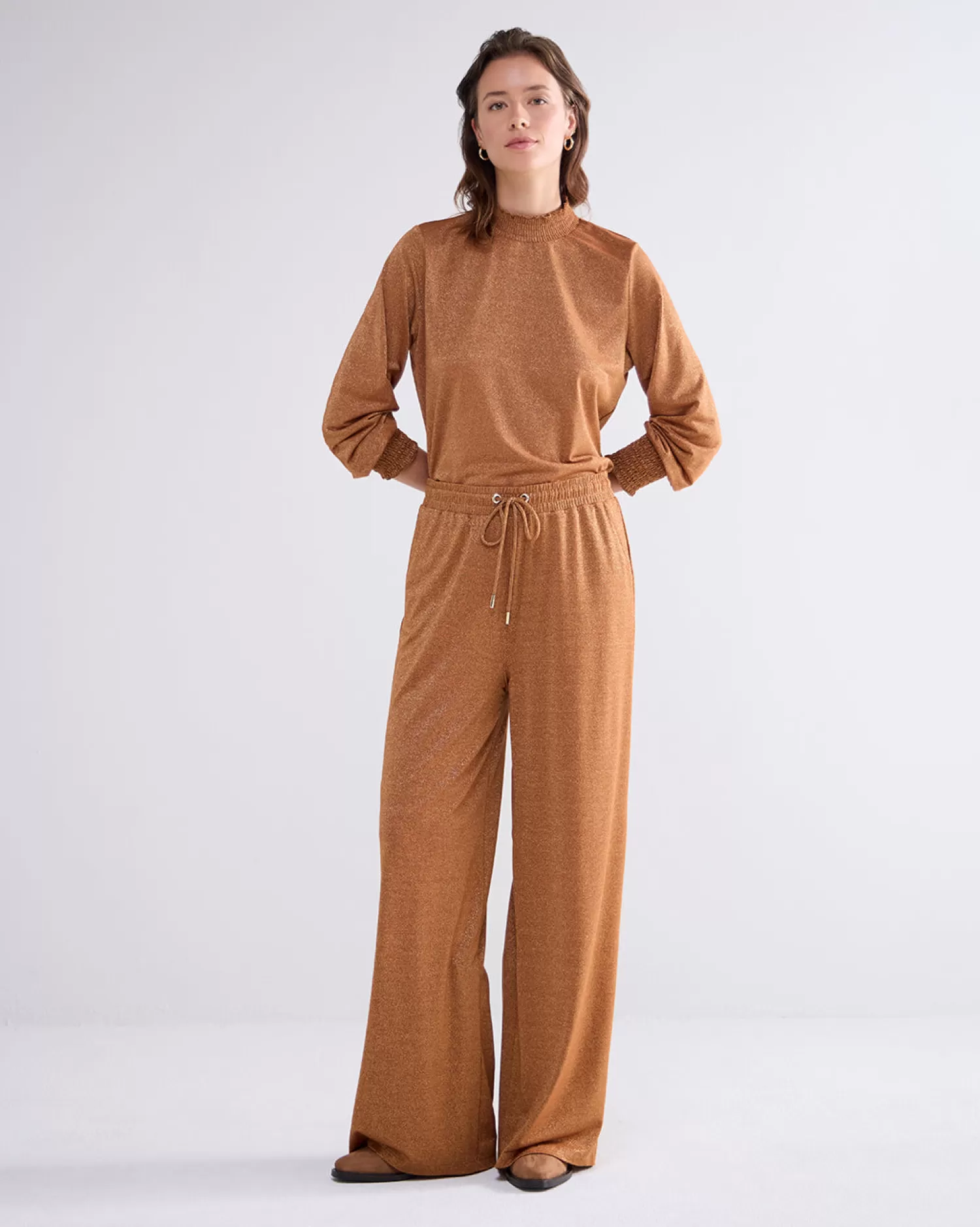 DAMES Summum Top Metallic