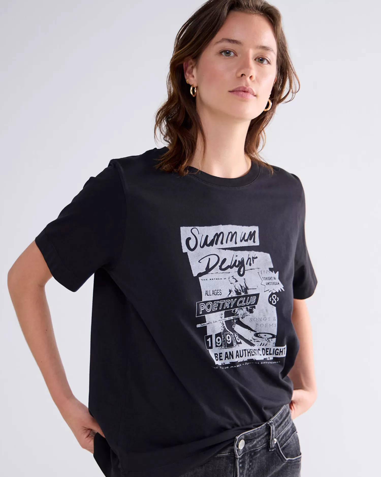 DAMES Summum T-shirt Met Tekst