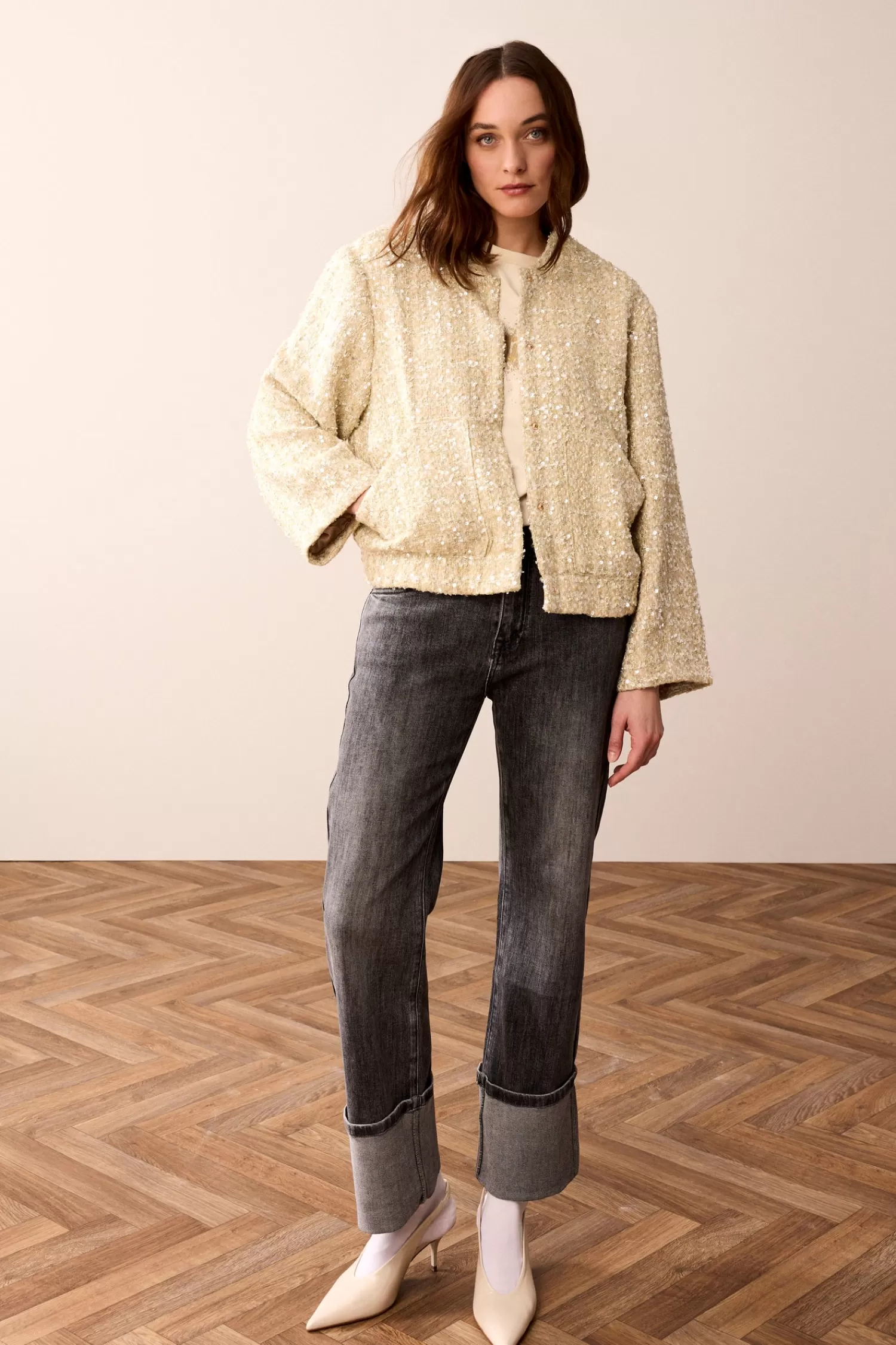 DAMES Summum Tweed Jas
