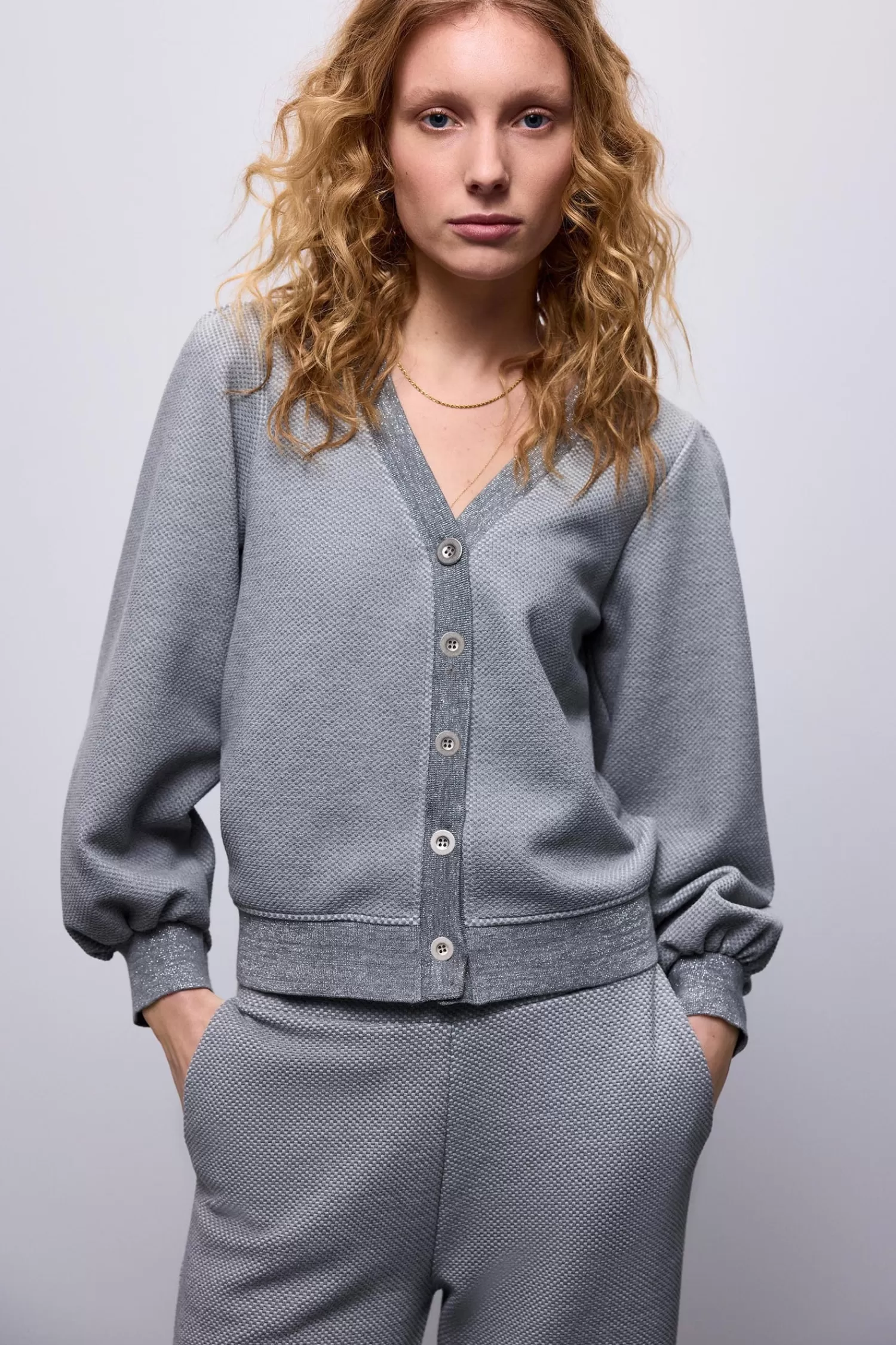 DAMES Summum Vest Met Ballonmouwen