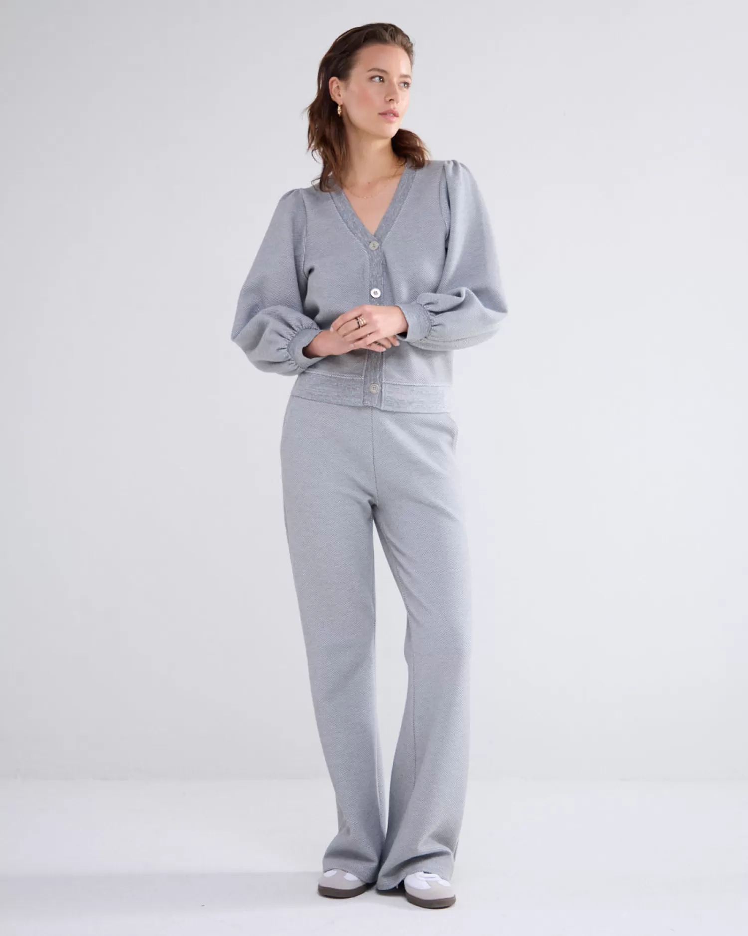 DAMES Summum Vest Met Ballonmouwen