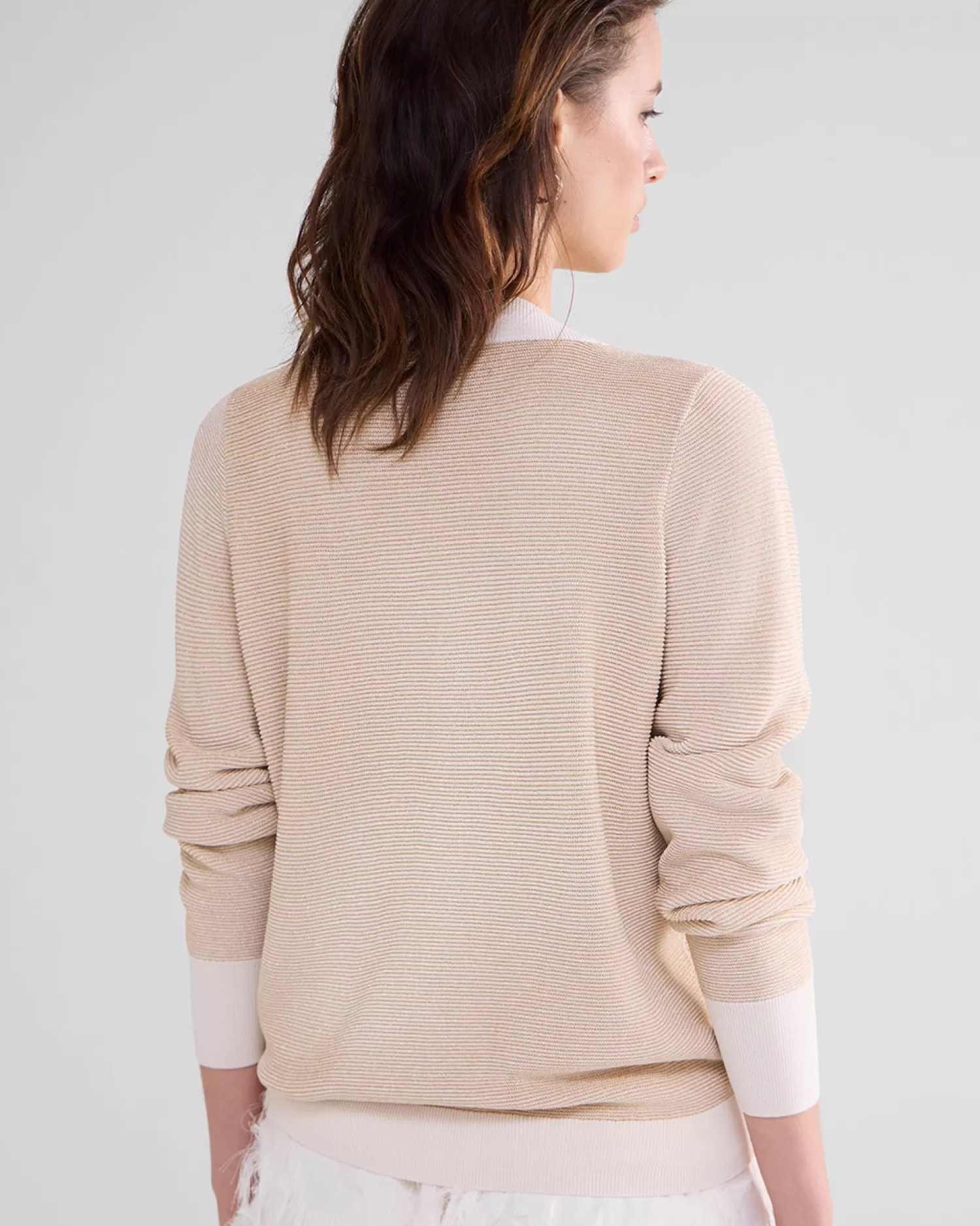 DAMES Summum V-hals Trui Met Lurex